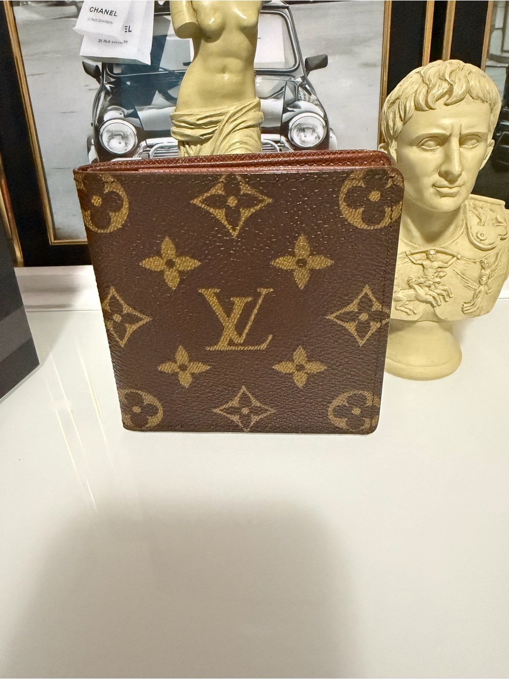 Authentic Louis Vuitton men’s Brown Monogram Canvas Bifold Wallet with COA ❤️🤎 - Picture 1 of 15